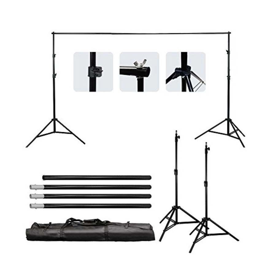 Suporte para fundo infinito Greika BJJ-2 (2,5 x 3m)