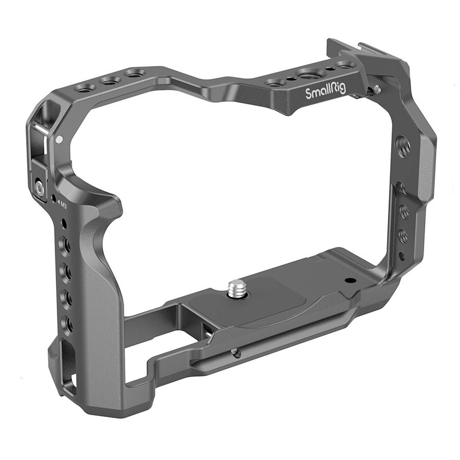 Câmera Canon EOS R50 com RF-S 18-45mm IS STM + Gaiola SmallRig 4214