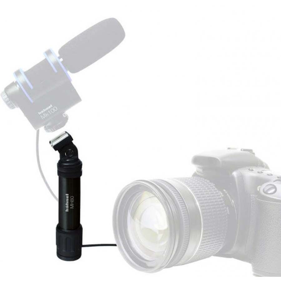 Suporte para microfone Hähnel MH80 com cabo extensor de 8 metros