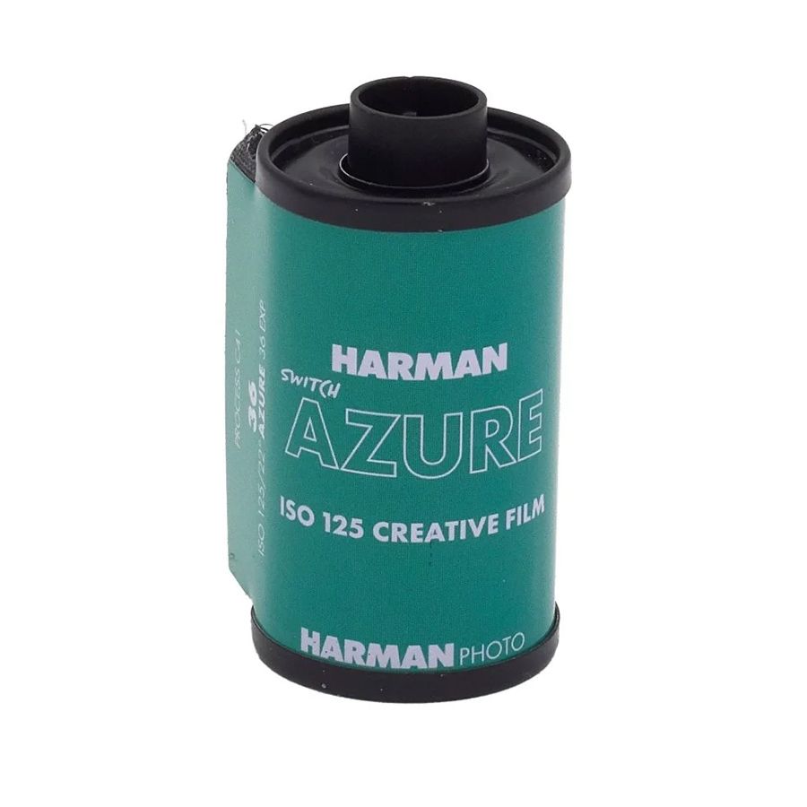 Filme fotográfico 35mm Harman Switch Azure ISO 125 Colorido 36 poses