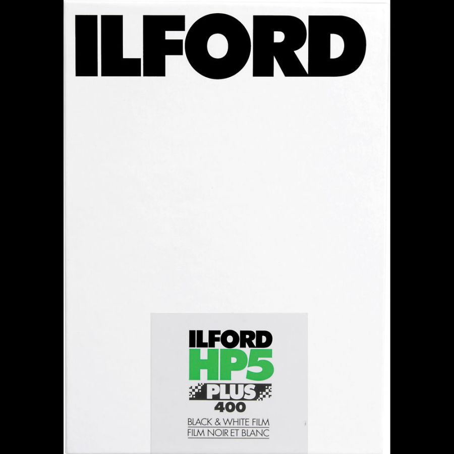 Filme fotográfico 8x10 Ilford HP5 Plus ISO 400 Preto e Branco