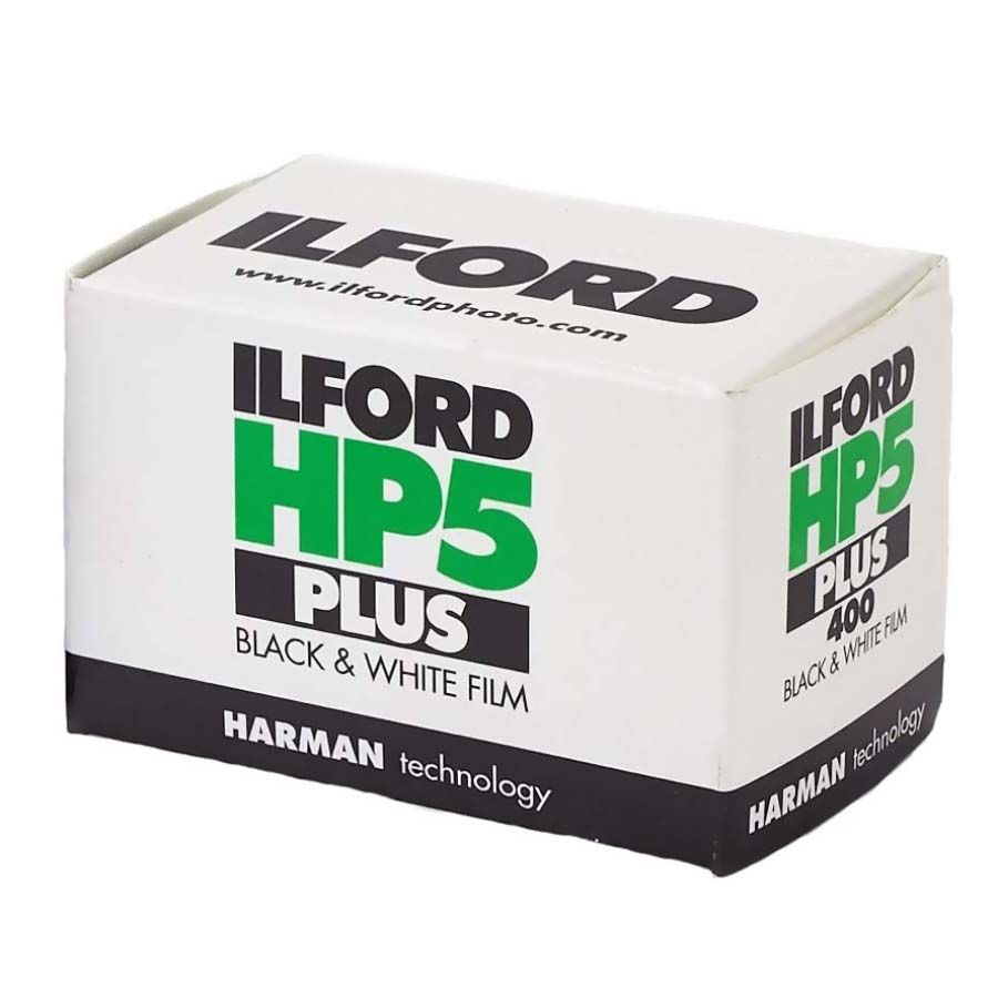 Filme fotográfico 35mm Ilford HP5 Plus ISO 400 Preto e Branco 36 poses