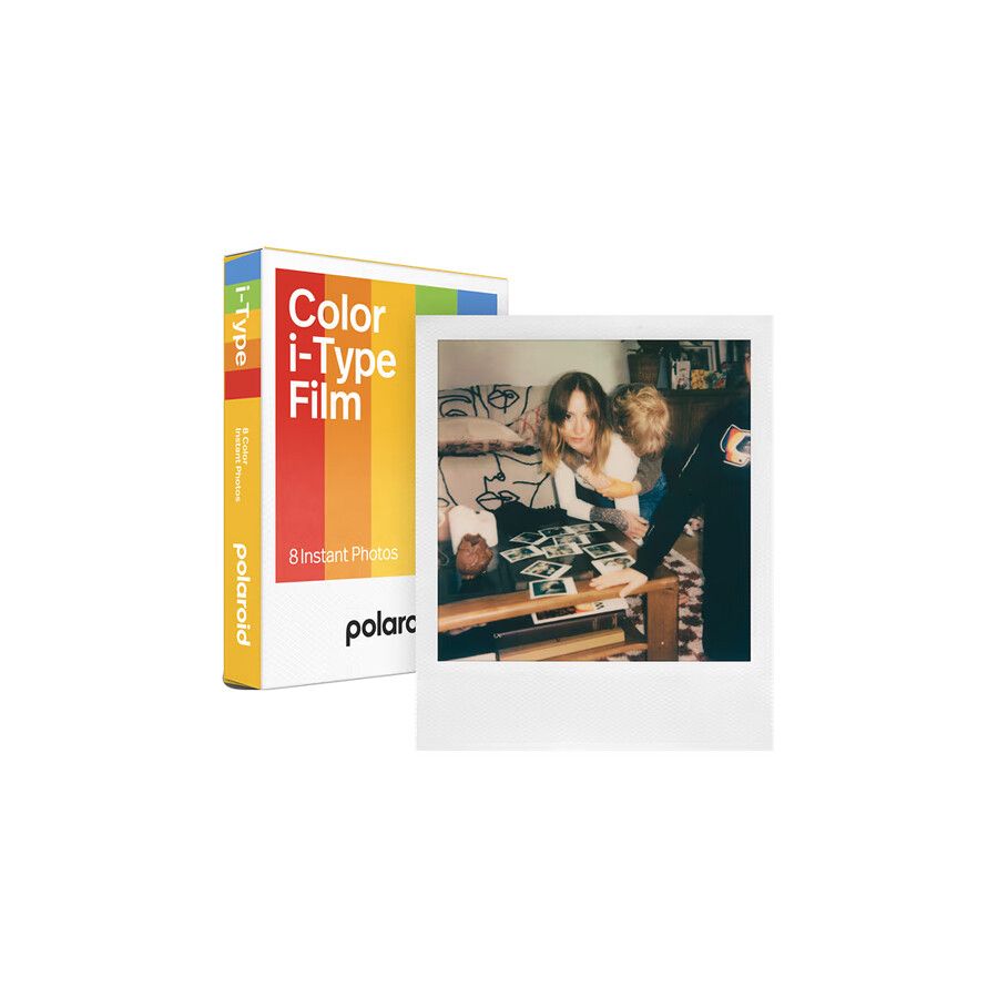 Filme Instantâneo Colorido Polaroid i-Type (8 fotos)
