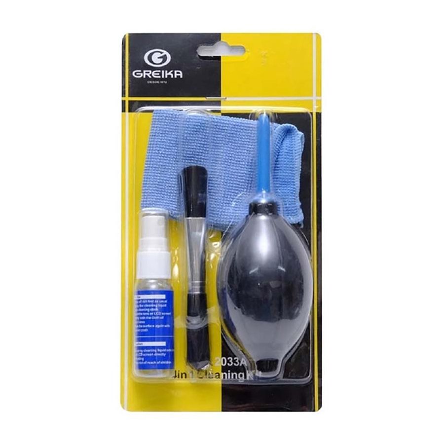 Kit de limpeza para objetiva Greika WOA2033B