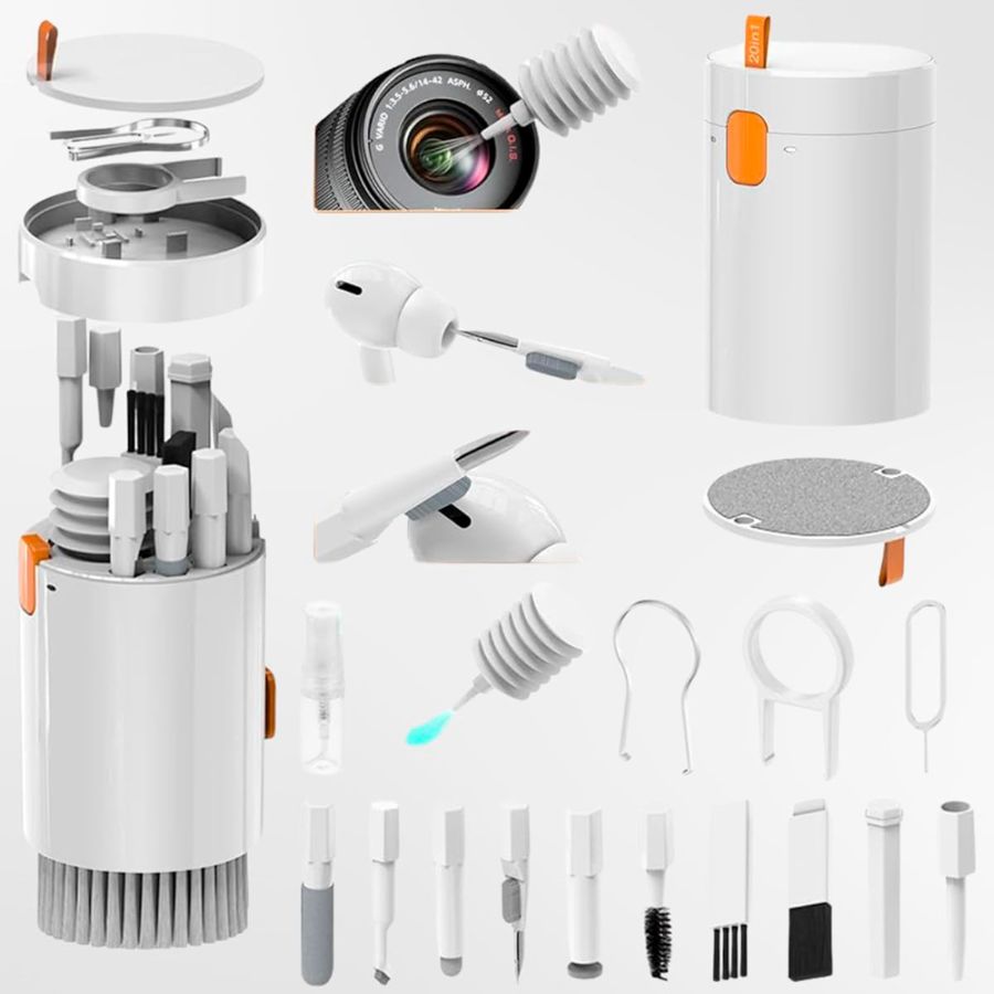 Kit de limpeza K&F Concept 20 em 1 para equipamentos eletrônicos