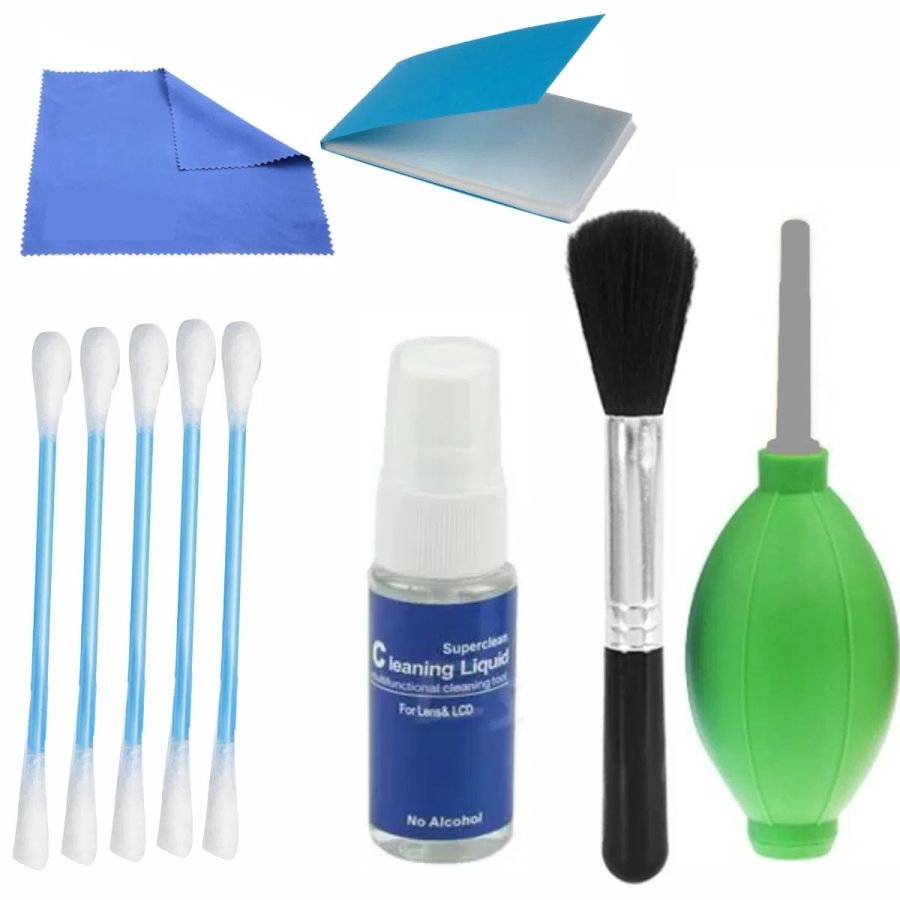 Kit de limpeza EASY EC-A7105 para equipamento fotográfico