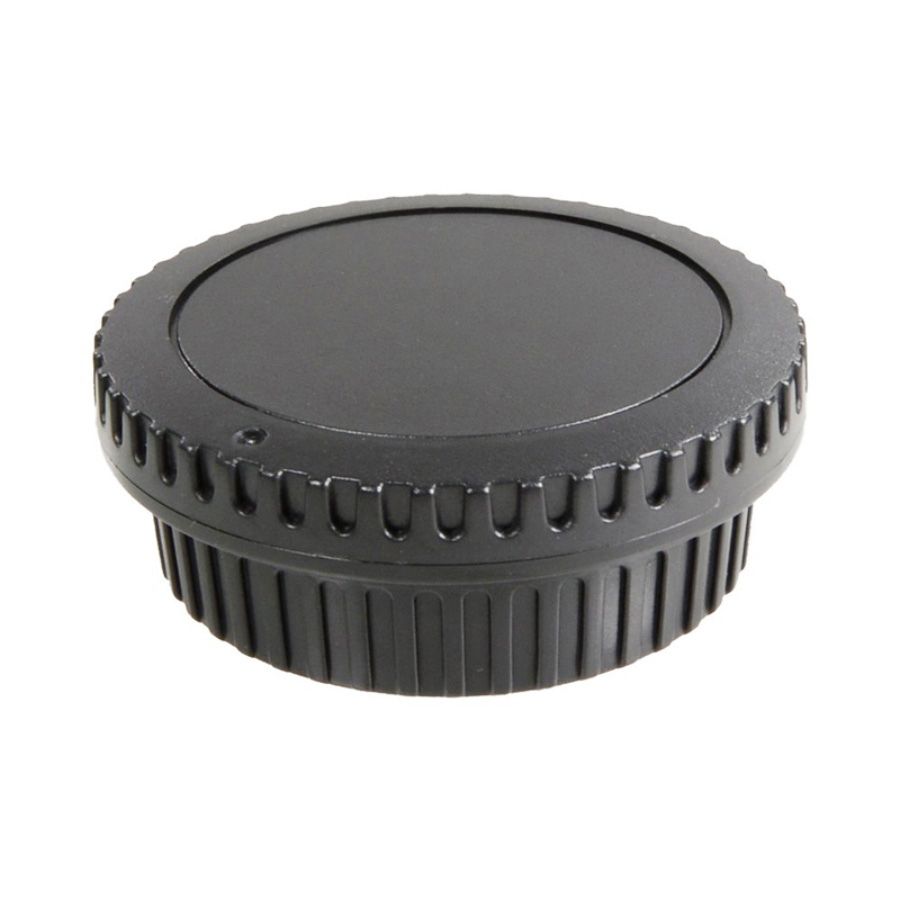 Kit com tampas de proteção (traseira da lente + corpo da câmera) para sistema Canon EF / EF-S (sem logo)