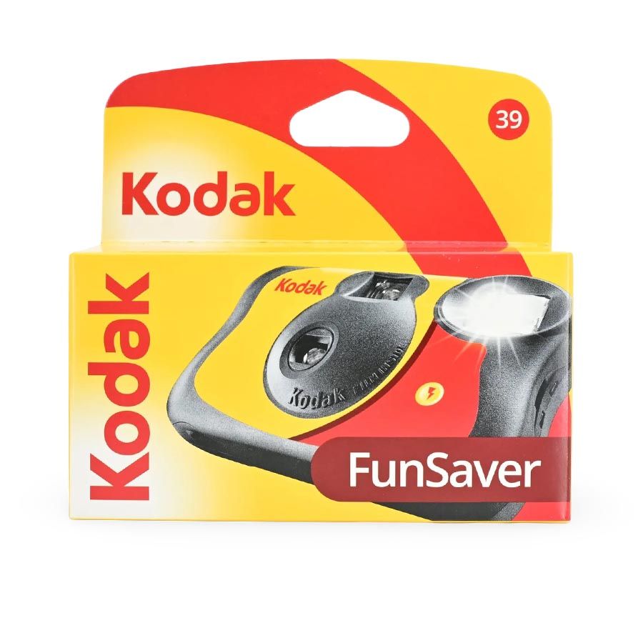 Câmera analógica 35mm descartável Kodak FunSaver ISO 800 39 exposições