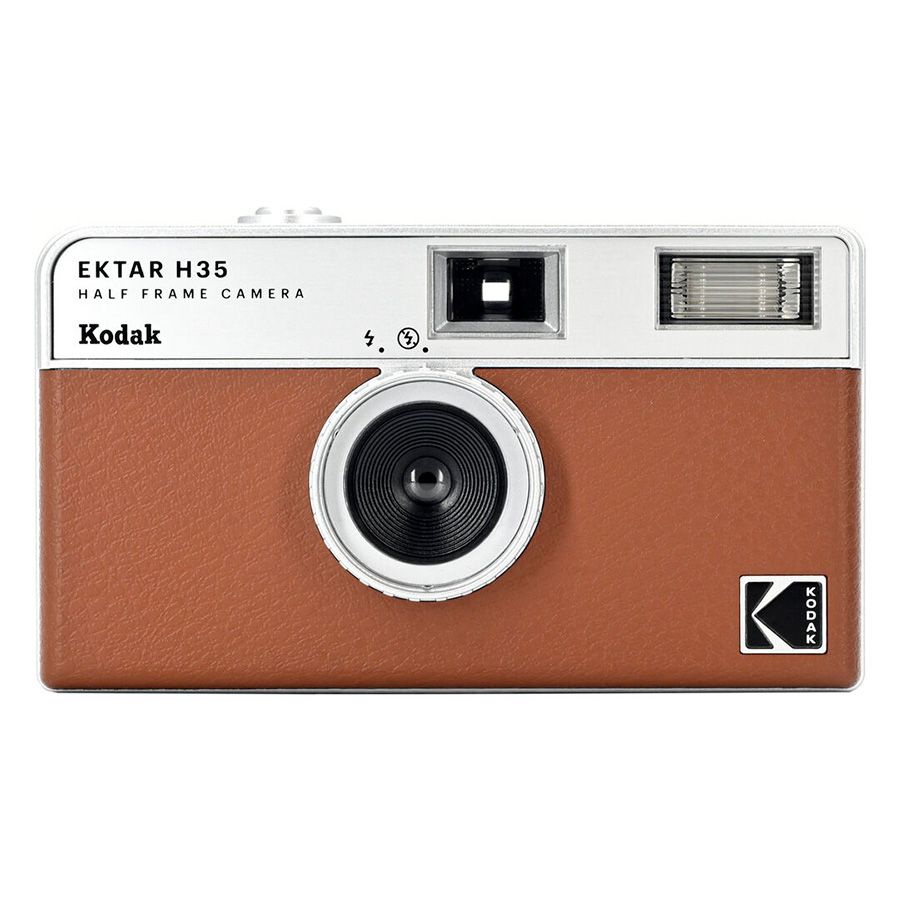Câmera analógica compacta 35mm Kodak Ektar H35 (MARROM)