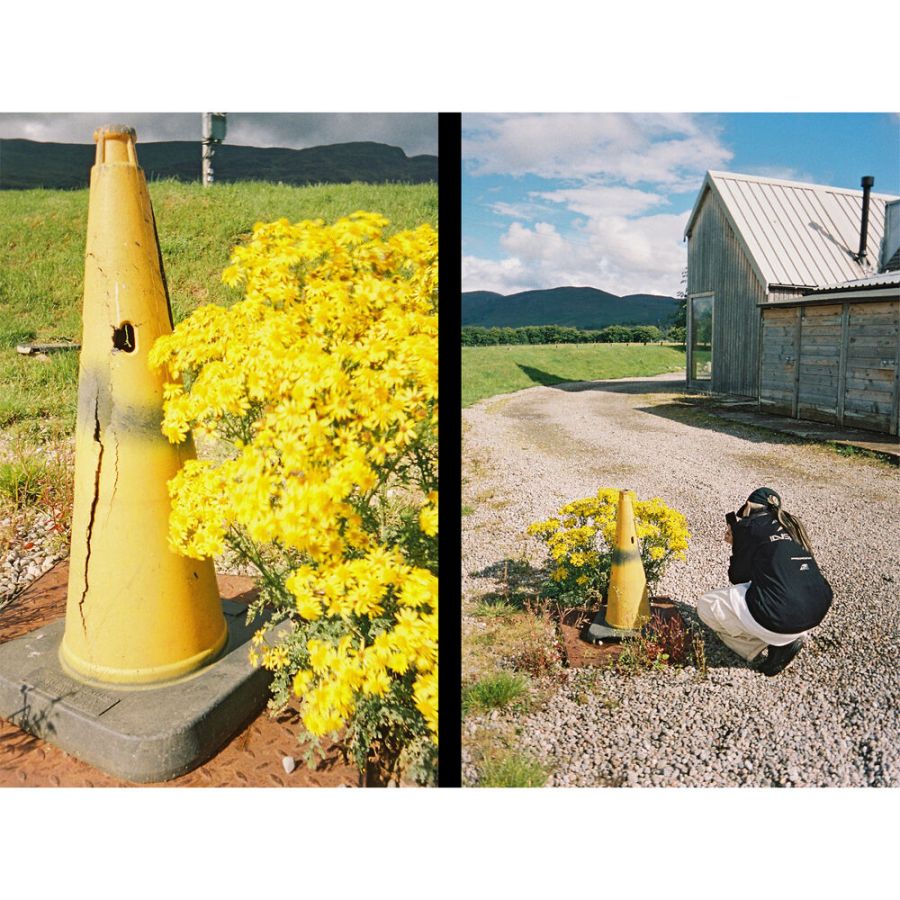 Câmera analógica compacta 35mm Kodak Ektar H35N (AZUL) + Filme Kodak Gold 36 poses