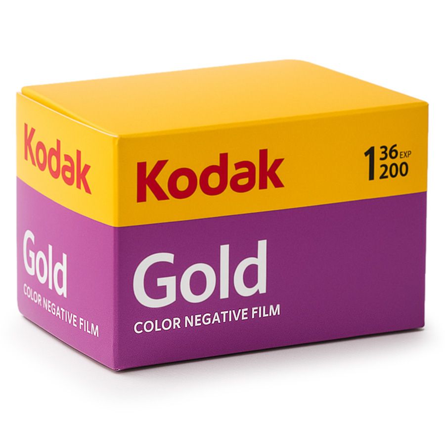 Filme fotográfico 35mm Kodak Gold ISO 200 Colorido 36 poses