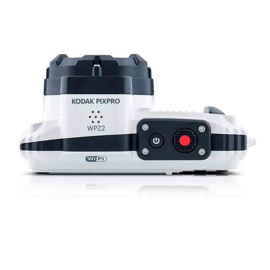 Câmera compacta Kodak PIXPRO WPZ2 à prova d'água (BRANCA)