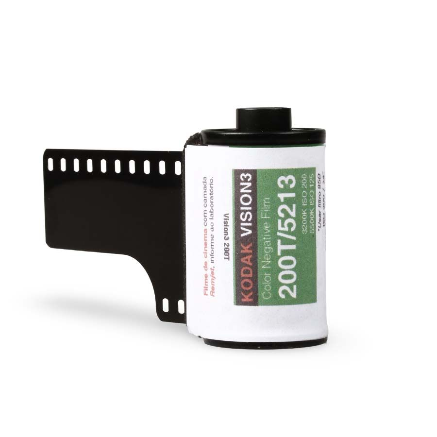 Kodak Vision3 200T 7213, Pellicola Super 8 Mm X 15 M, Perforazione 1R, Per Cineasti Analogici