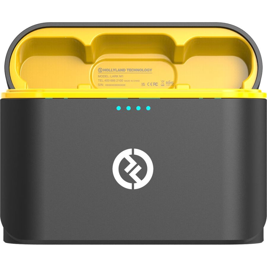 Microfone de lapela sem fio Hollyland Lark M1 Duo (duplo)