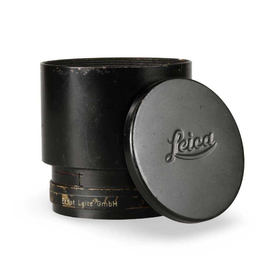 Objetiva Leica Telyt 200mm f4.5 (rosca LM39) + visor- USADO