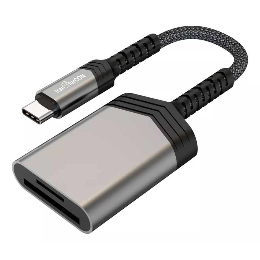 Leitor de cartão SD e microSD TransferCon FL-109 (USB-C)