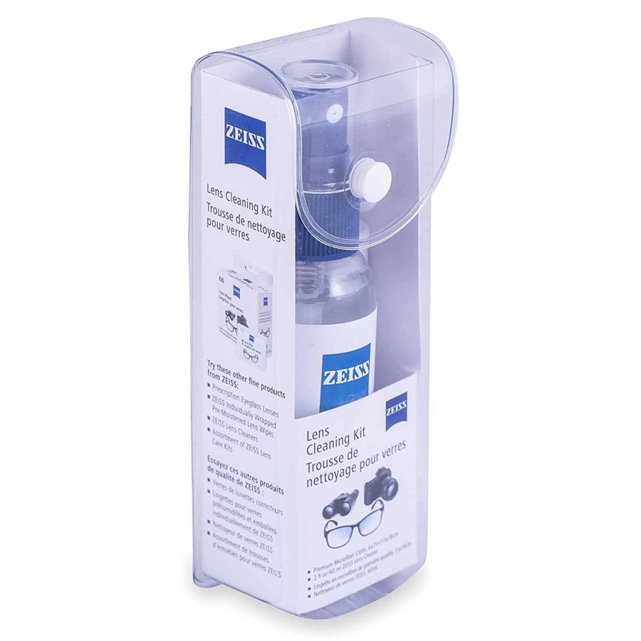 Líquido ZEISS para limpeza óptica com flanela de microfibra (60ml)