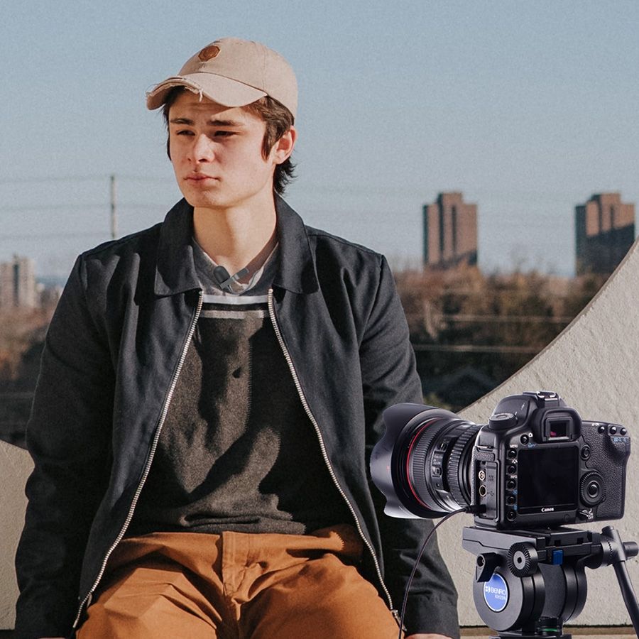 Microfone de lapela Boya BY-M1S para câmeras, smartphones, computadores e gravadores de áudio