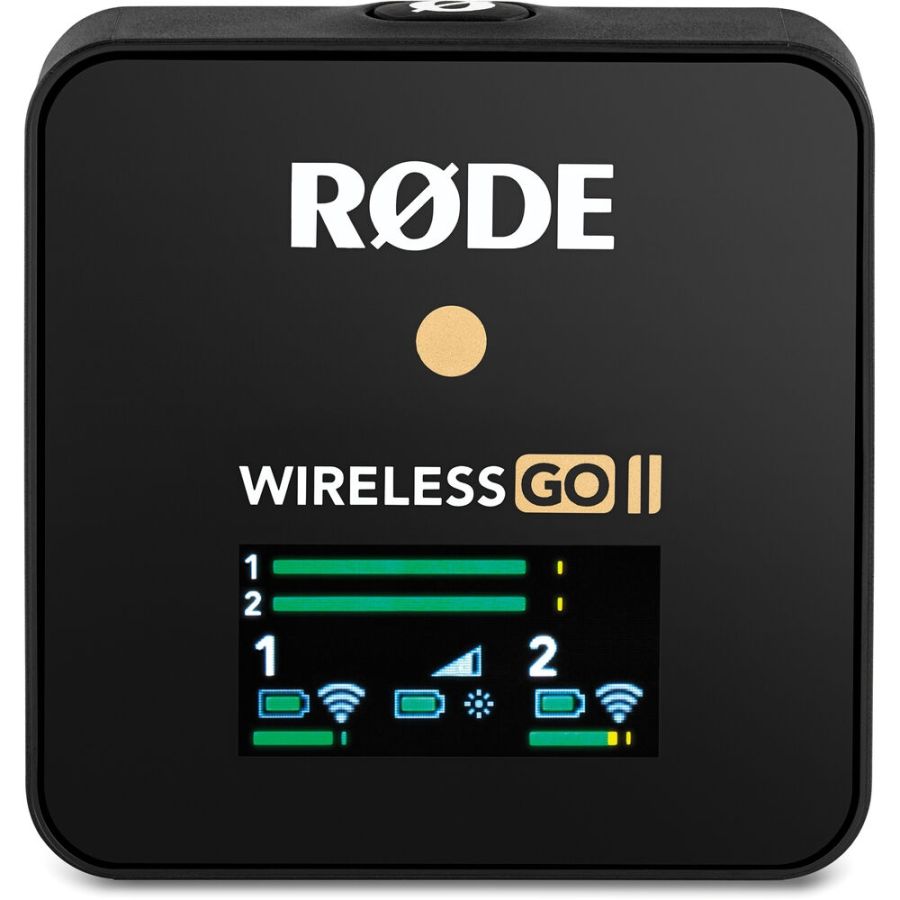 Microfone compacto sem fio Rode Wireless GO II (duplo) OPEN BOX