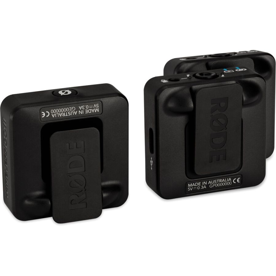 Microfone compacto sem fio Rode Wireless GO II (duplo) OPEN BOX