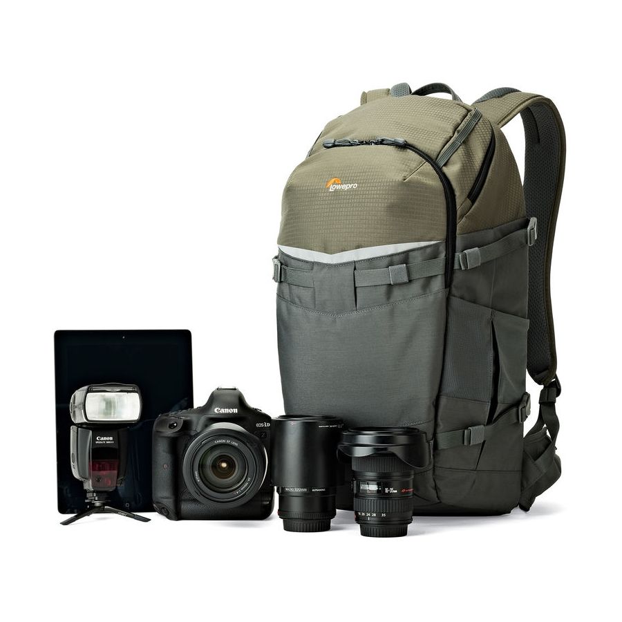 Mochila Lowepro Flipside Trek BP 450 AW (LP37016-PWW) CINZA