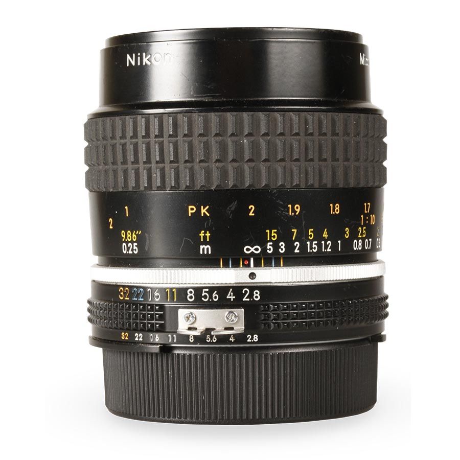 Objetiva Nikon AI-S 55mm f2.8 Micro  - USADA