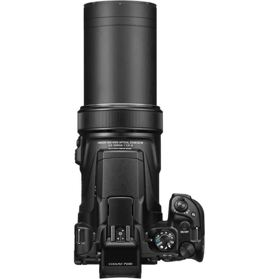 Câmera superzoom Nikon Coolpix P1100 com zoom óptico de 125x