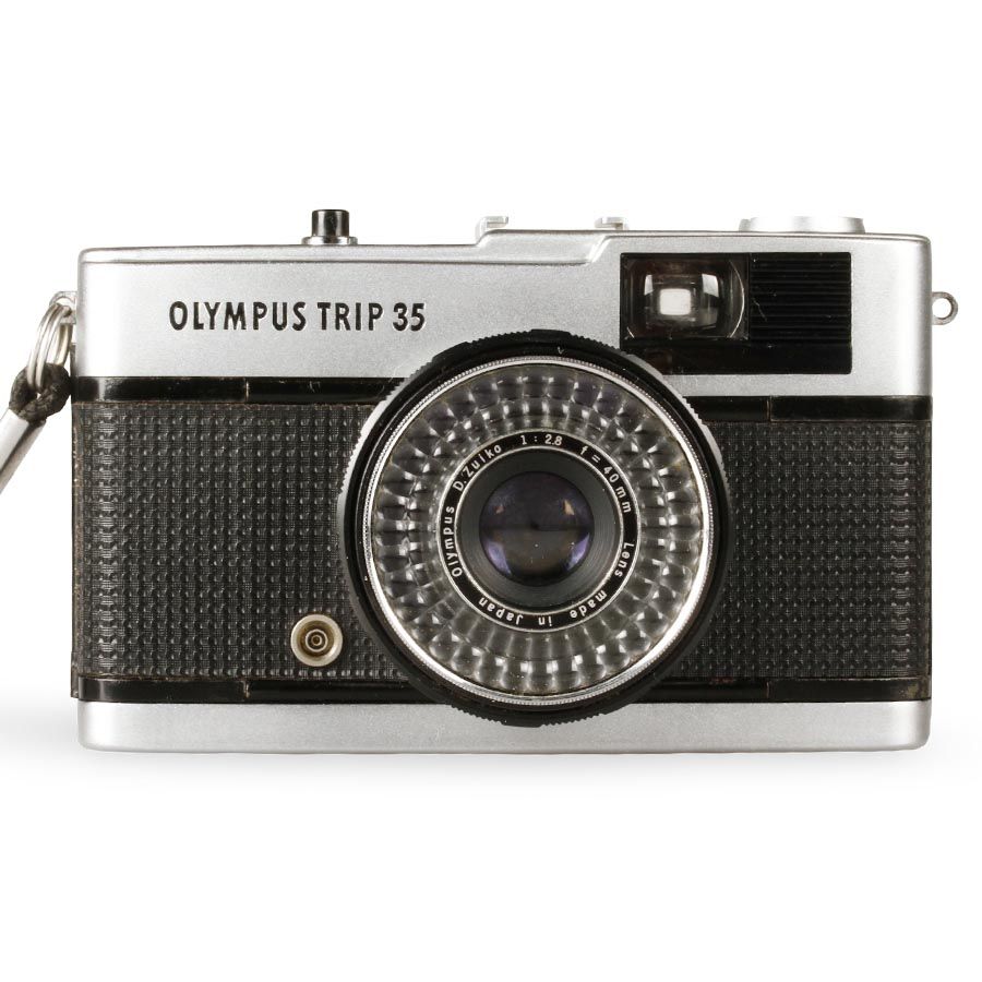 Câmera analógica compacta 35mm Olympus TRIP 35 (J0212B) - USADA