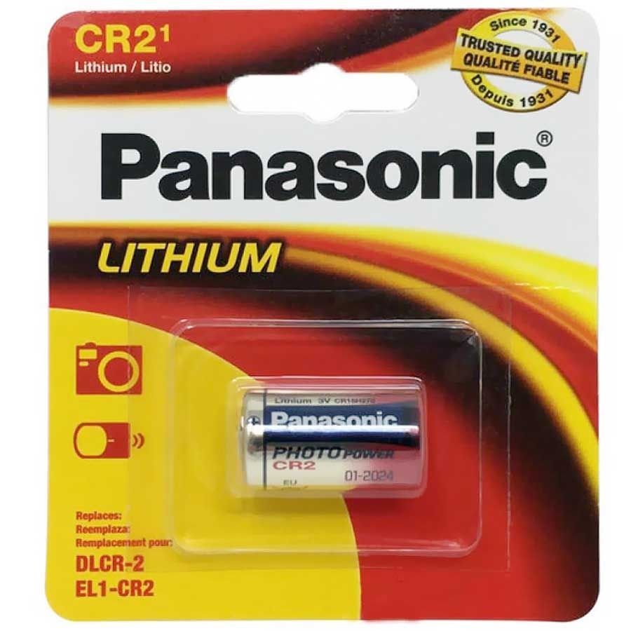 Pilha de lítio Panasonic CR2 3V (CR-2PA/1B)