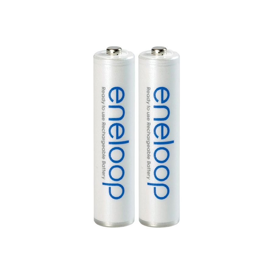 Pilha recarregável Panasonic AAA Eneloop 800mAh BK-4MCCE/2BB - Cartela com 2 unidades