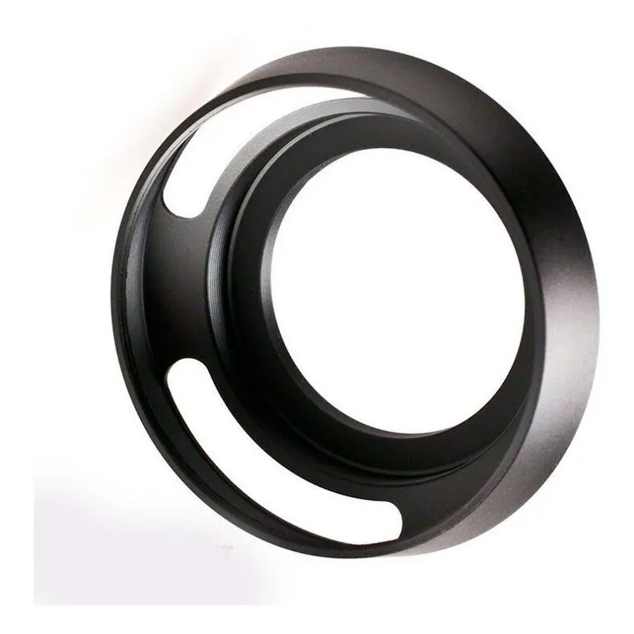 Parasol de rosca 49mm para Lentes Leica e Fujifilm (PRETO)