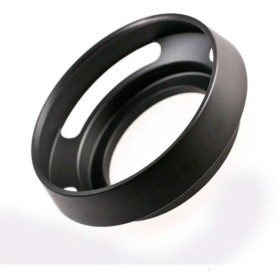 Parasol de rosca 49mm para Lentes Leica e Fujifilm (PRETO)