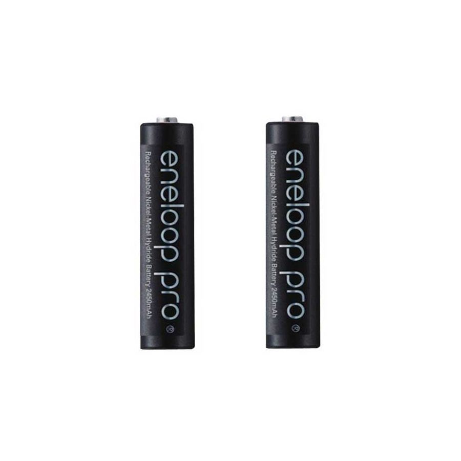 Pilha recarregável Panasonic AAA Eneloop Pro 950mAh - cartela com 2 unidades