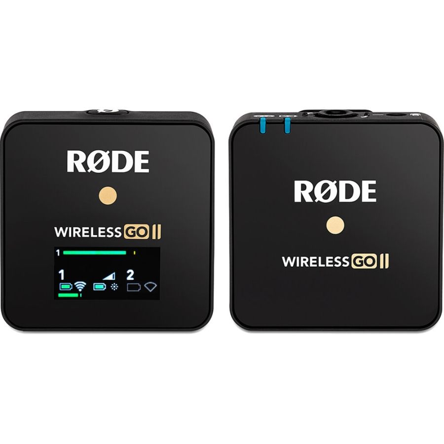Microfone compacto sem fio Rode Wireless GO II (unitário)