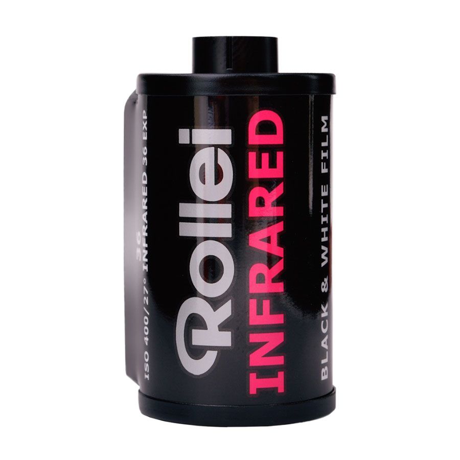 Filme fotográfico 35mm Rollei Infrared ISO 400 Preto e Branco 36 poses