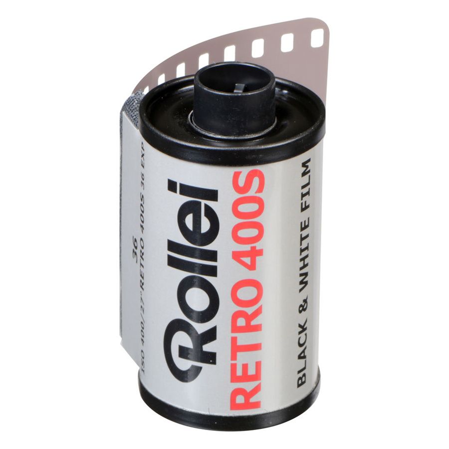 Filme fotográfico 35mm Retro 400S ISO 400 Preto e Branco 36 poses