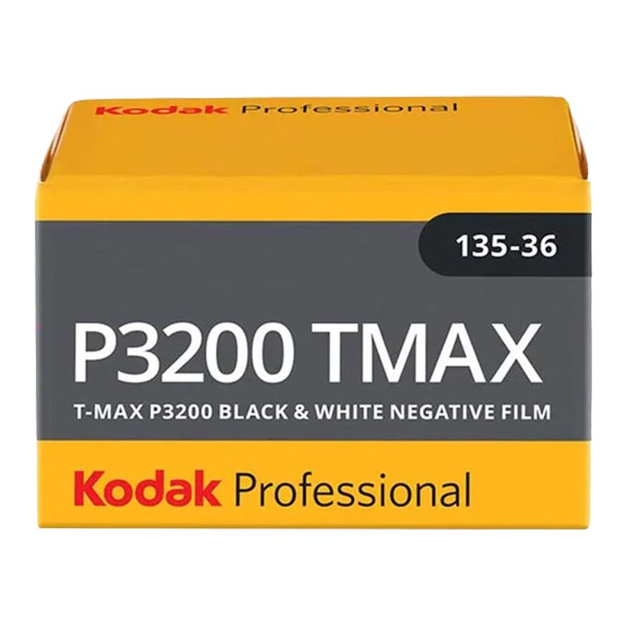 Filme fotográfico 35mm Kodak T-MAX ISO 3200 Preto e Branco 36 Poses