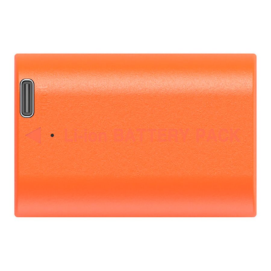 Bateria recarregável SmallRig 4968 LP-E6NH USB-C (Laranja)
