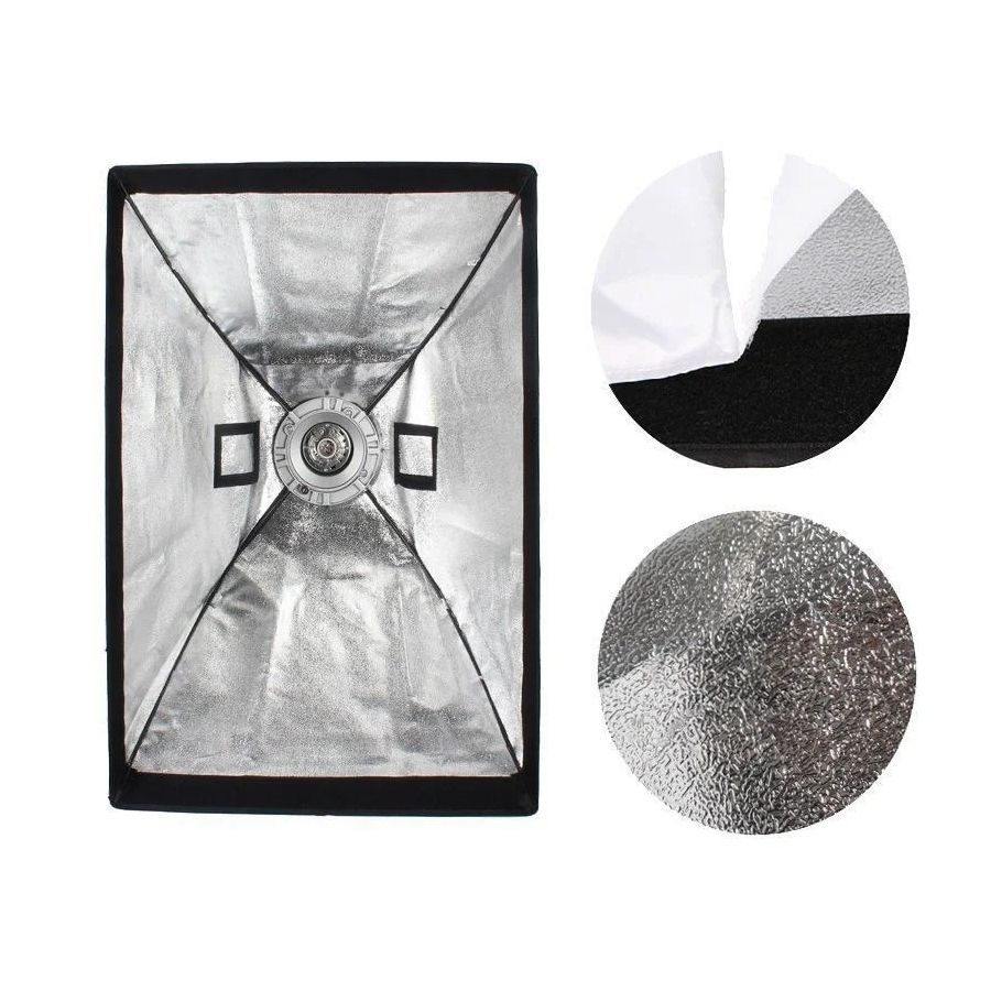 Softbox Greika SBBW60X90 para flash de estúdio Bowens (60x90cm)