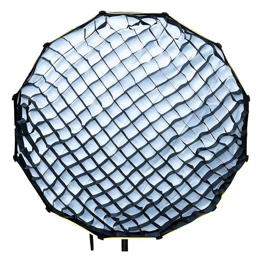 Softbox parabólico Greika GKH-45 com grade (45cm) para flash dedicado