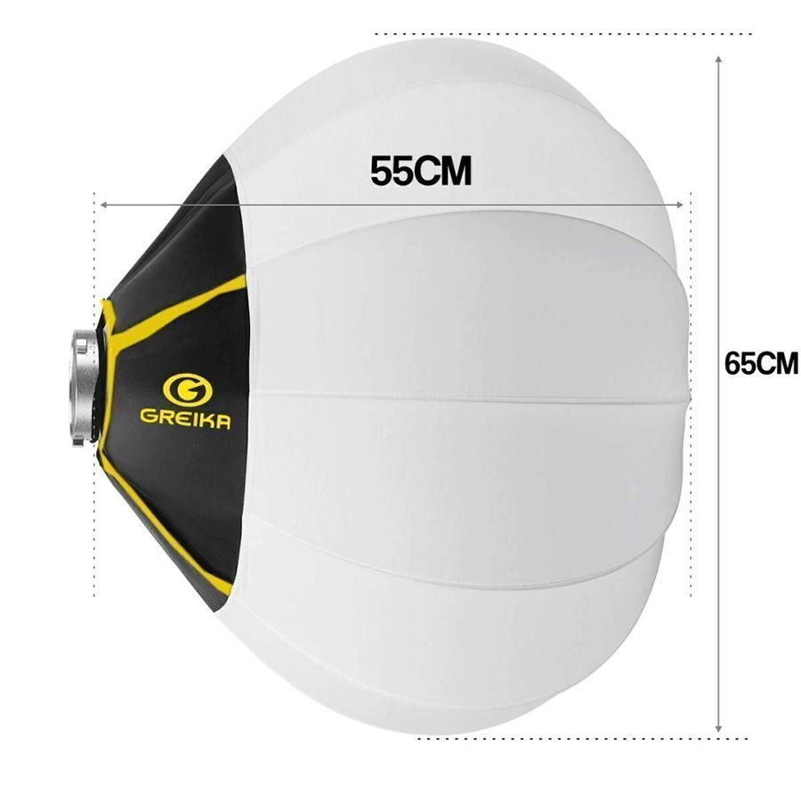 Softbox lanterna Greika LAM45 (45cm) com encaixe Bowens