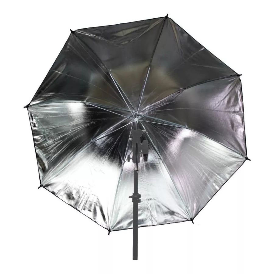 Sombrinha refletora preta e prata Greika BS-36 (91cm)