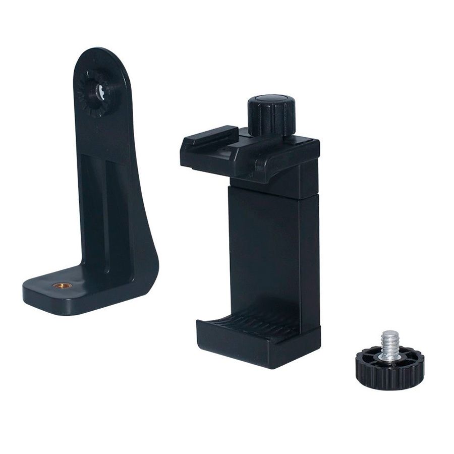 Suporte adaptador de smartphone para tripé com rosca 1/4