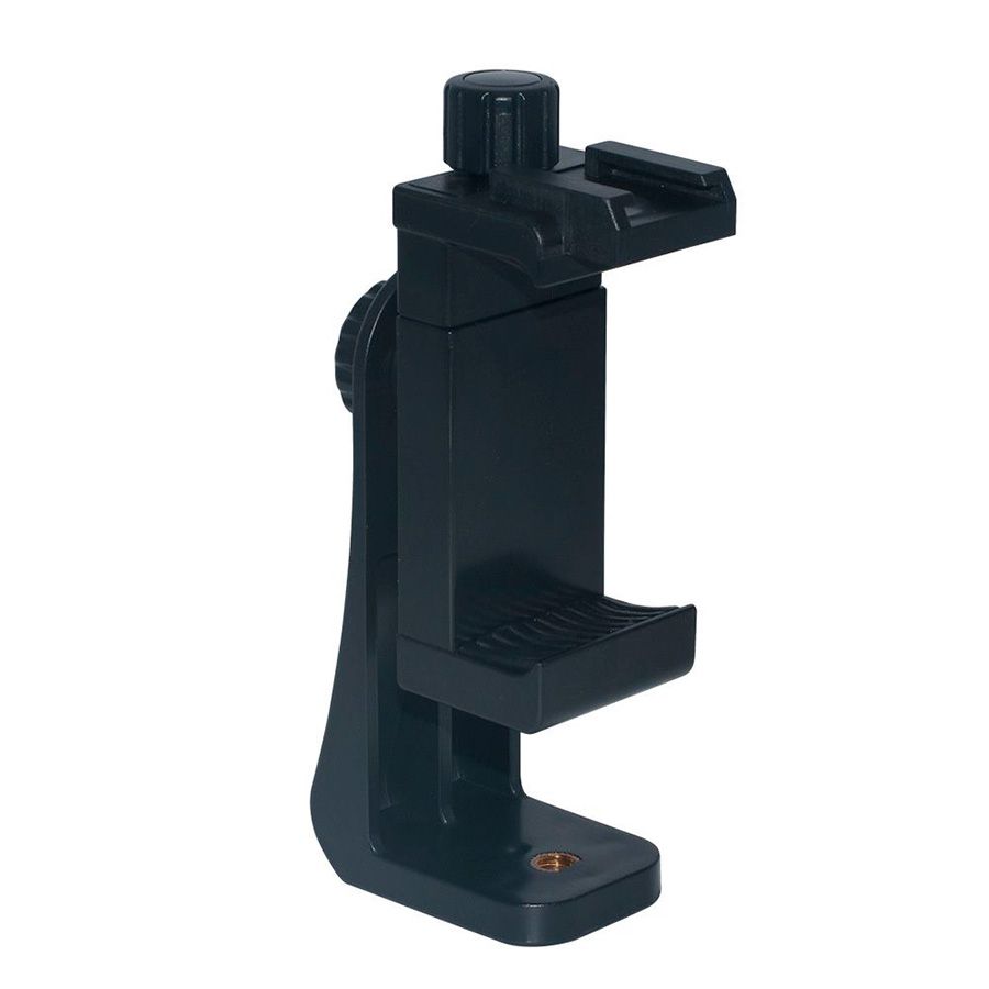 Suporte adaptador de smartphone para tripé com rosca 1/4