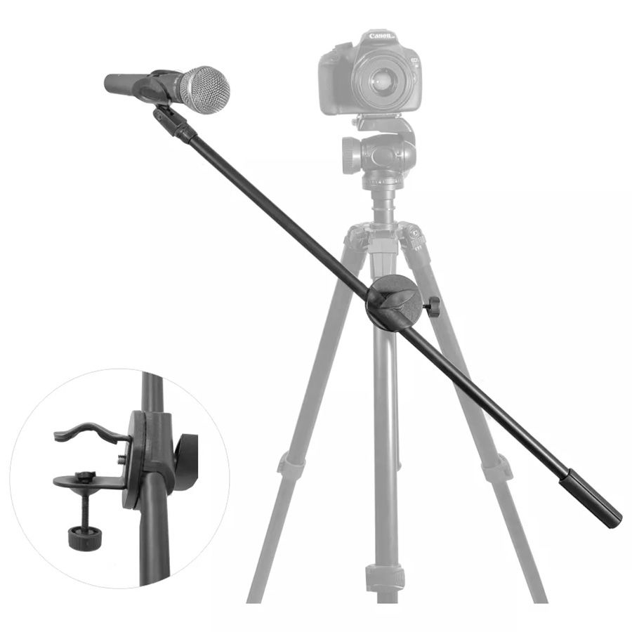 Suporte boom Greika ZB-1 para micfofone