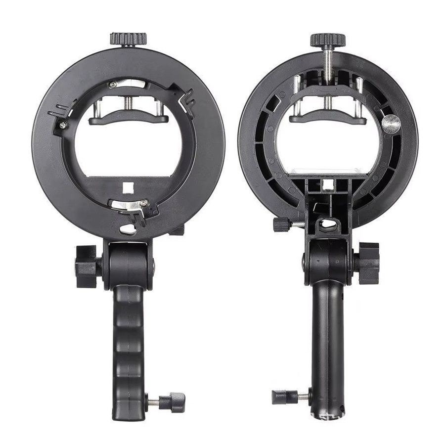 Suporte para flash dedicado Tipo-S com encaixe Bowens