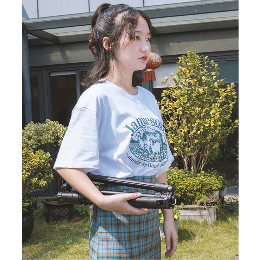 Tripé com monopé Weifeng WF WT-628 com suporte para smartphone