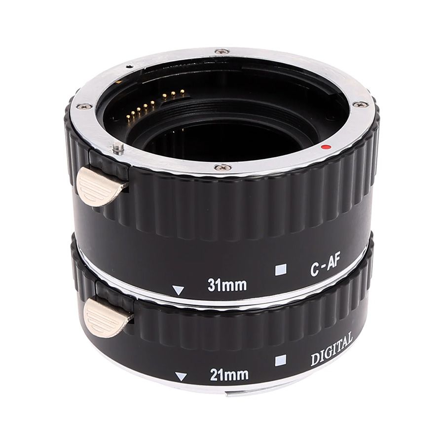 Tubos de extensão Meike MK-C-AF1-A de 13mm, 21mm e 31mm para Canon EF