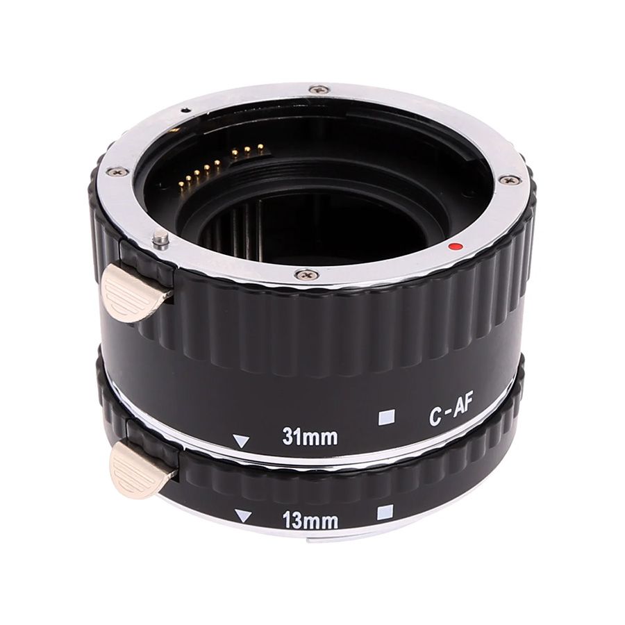 Tubos de extensão Meike MK-C-AF1-A de 13mm, 21mm e 31mm para Canon EF