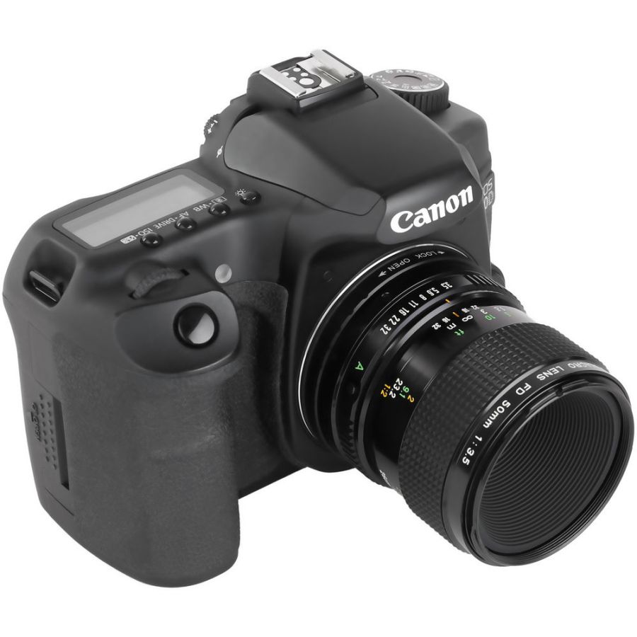 Anel Adaptador Vello LA-CEF-CFD (Lente Canon FD em câmera Canon EF / EF-S)